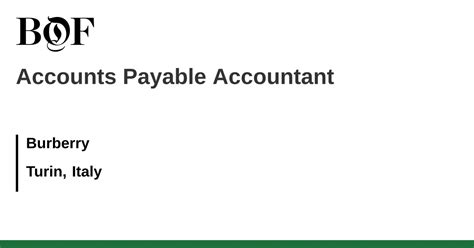 burberry accounts payable|Accounts Payable For Burberry Group plc (BB2) .